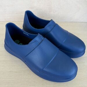 Gales Frontline Nursing Shoes Navy Blue Slip On Clogs Womens 11 Mens 9 Work EUC
